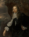 Portrait of a gentleman standing before a cliff, three-quarter length (1666)