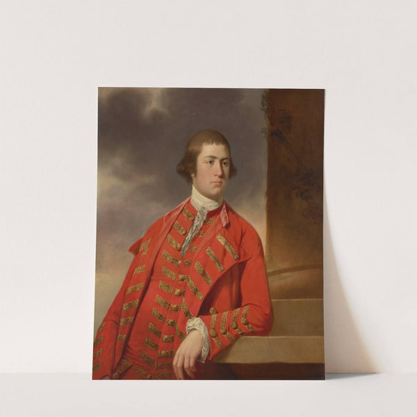 Portrait of a gentleman, traditionally identified as Captain Bryce by Tilly Kettle