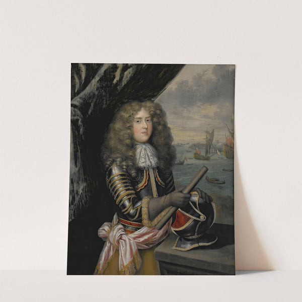 Portrait of a Gentleman Wearing Armor, Possibly George Legge, 1st Baron Dartmouth by Henri Gascar