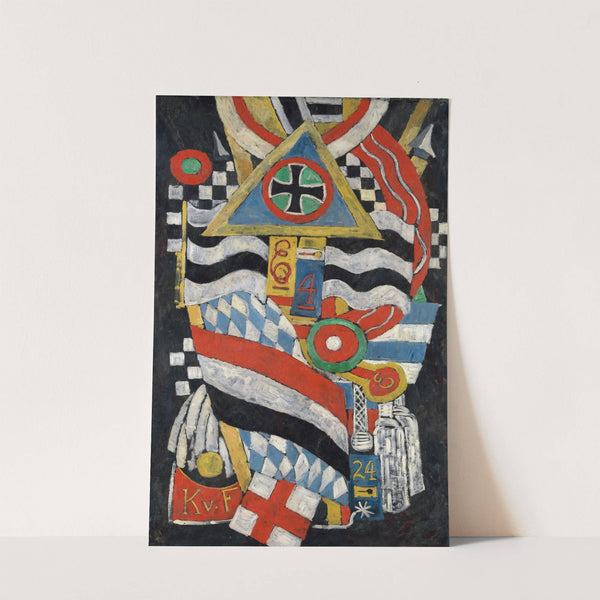 Portrait of a German Officer (1914) by Marsden Hartley