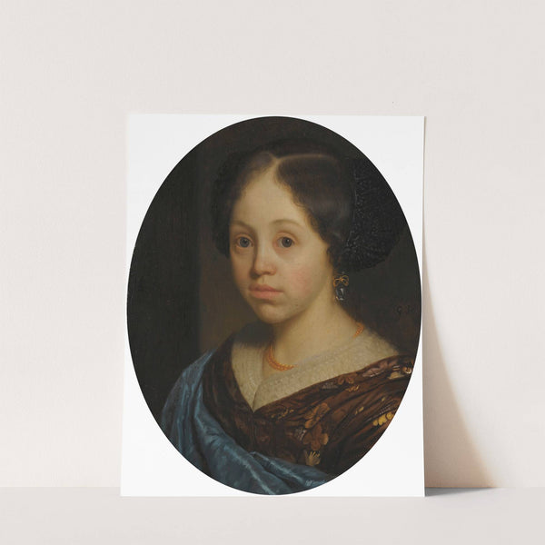 Portrait Of A Girl by Godfried Schalcken