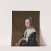 Portrait of a girl by Anthonie Palamedesz.