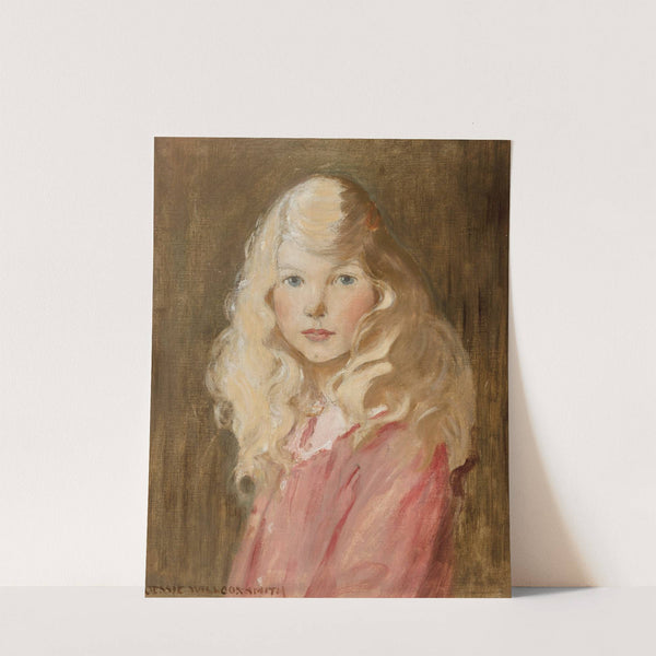 Portrait of a Girl by Jessie Willcox Smith