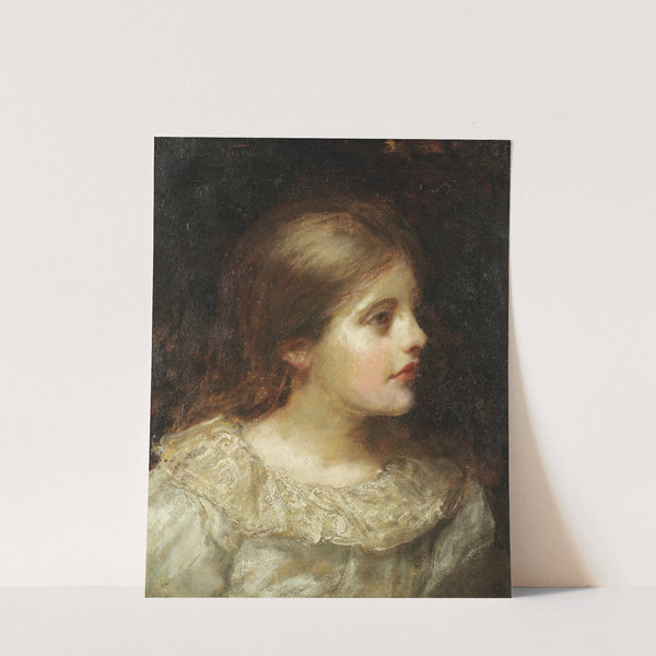 Portrait of a girl by John Hanson Walker