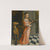 Portrait Of A Girl, Full Length, In A Pink Dress With A Bow And Hound by Dutch School