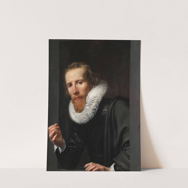 Portrait of a Goldsmith by Werner van den Valckert