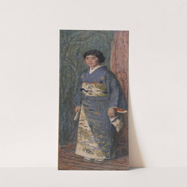 Portrait of a Japanese Woman (Mrs. Kuroki) by Edmond Francois Aman-Jean
