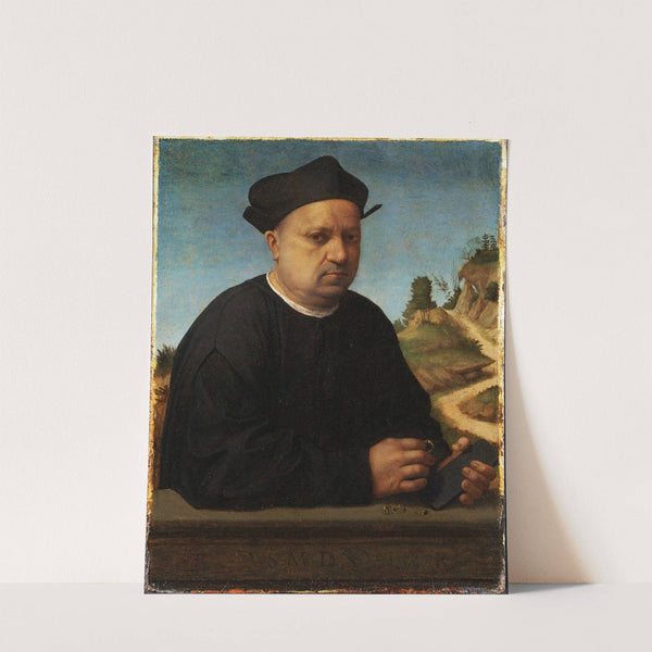 Portrait of a Jeweler by Franciabigio