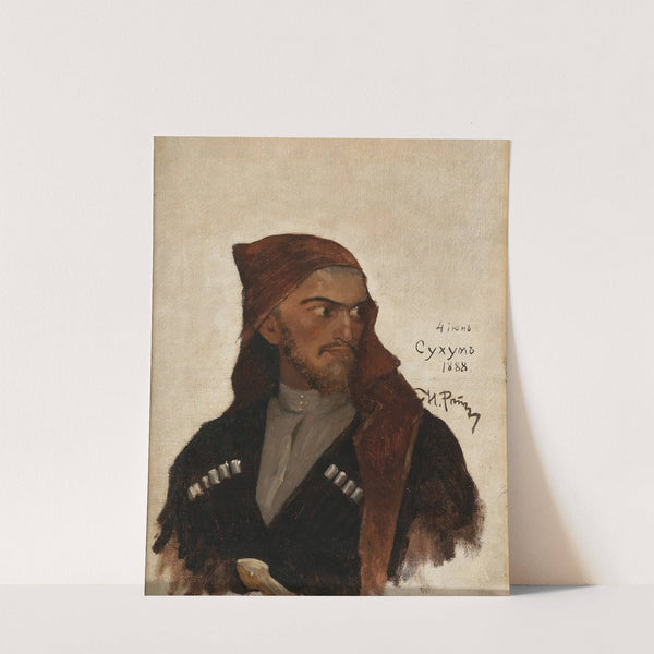 Portrait of a Kabardian Prince by Ilya Efimovich Repin
