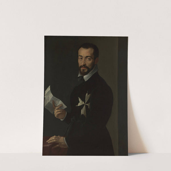 Portrait of a Knight of Malta, Probably Fra Jacopo Salviati by Mirabello Cavalori