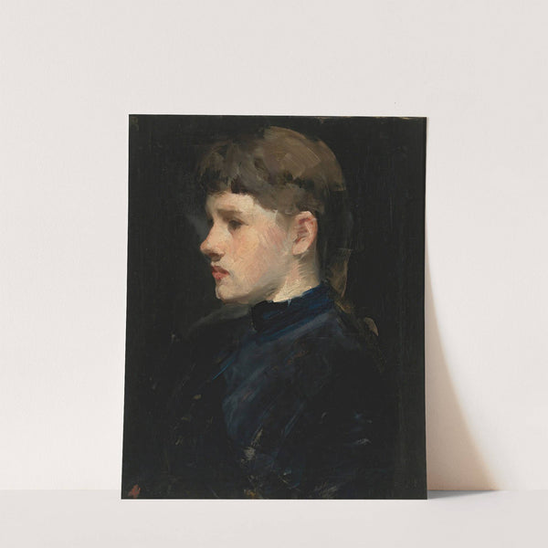 Portrait Of A Lady by Frank Duveneck