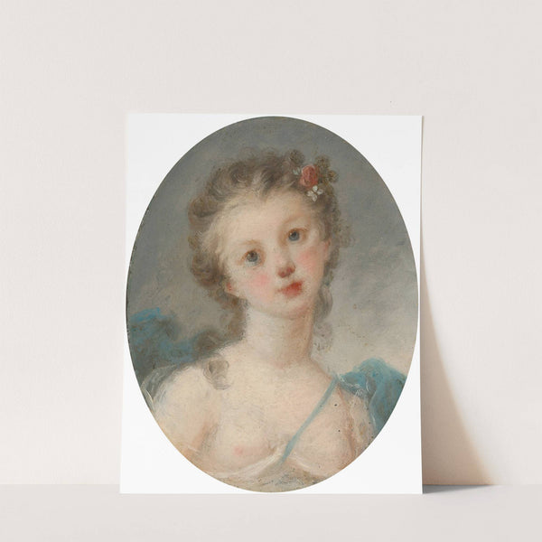Portrait Of A Lady (18th Century) by French School