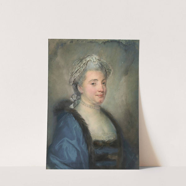 Portrait Of A Lady by Jean-Baptiste Perronneau