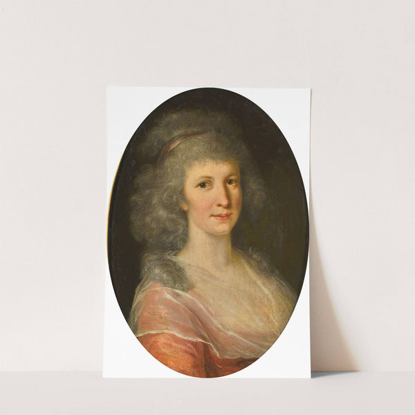 Portrait of a lady by Johann Friedrich August Tischbein