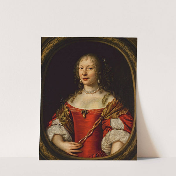 Portrait of a lady by Pieter Nason