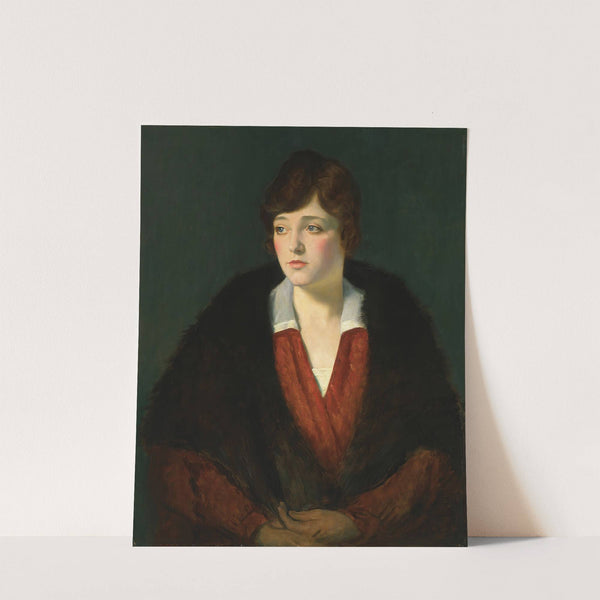 Portrait of a lady (1919) by William Strang