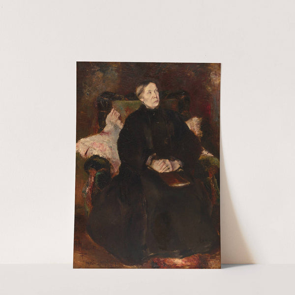 Portrait of a Lady (1870-79) by Adolphe Monticelli