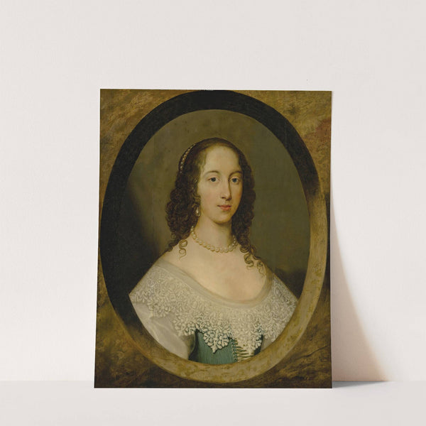 Portrait of a lady (1632) by Cornelis Jonson van Ceulen