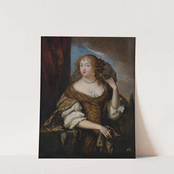 Portrait of A Lady by Constantijn Netscher