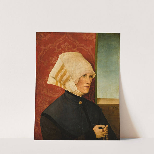 Portrait of a lady (1508) by German School