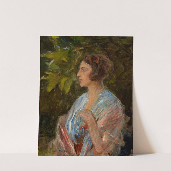 Portrait of a Lady by Teodor Axentowicz