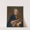 Portrait of a Lady (1725-50) by French School