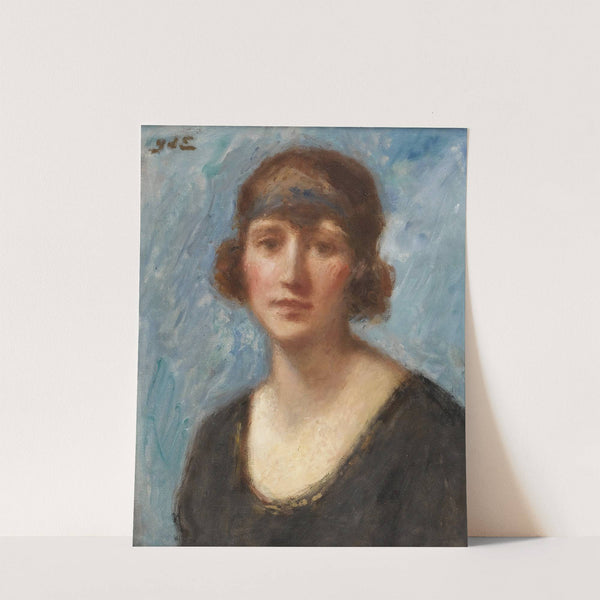 Portrait Of A Lady by Georges d'Espagnat