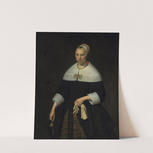 Portrait of a lady by Jan Albertsz. Rotius