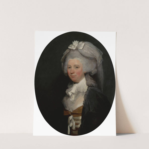 Portrait of a lady by Gilbert Stuart