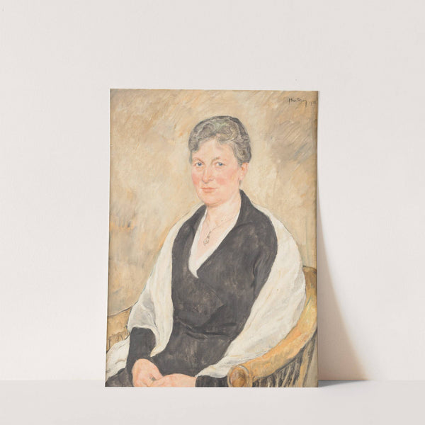 Portrait of a lady by Max Stern