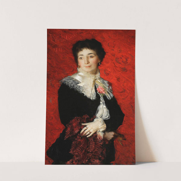 Portrait of a lady by Leon Wyczółkowski