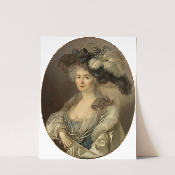 Portrait of a lady by Heinrich Friedrich Füger