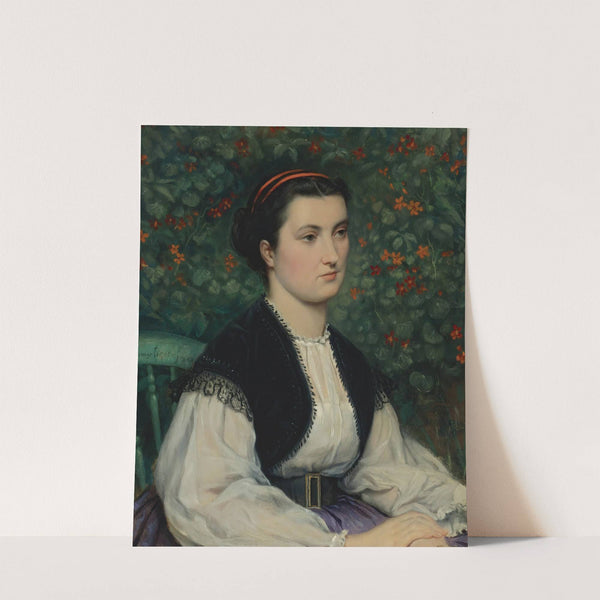 Portrait Of A Lady (1864) by James Tissot