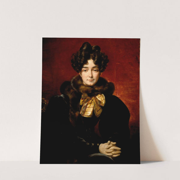 Portrait of a Lady by Horace Vernet