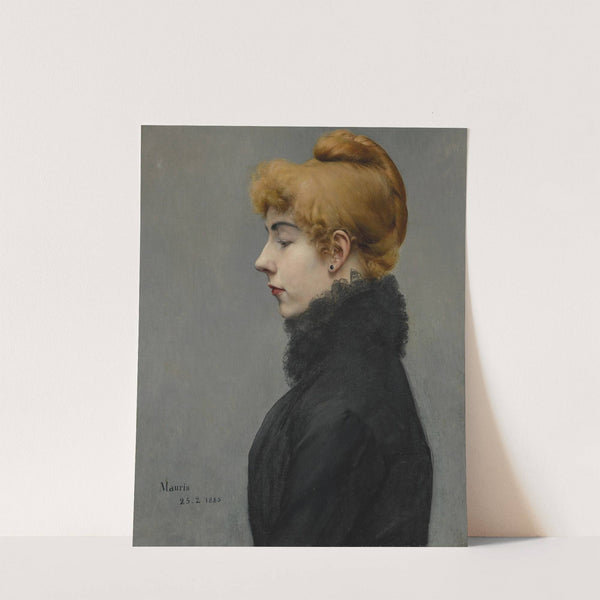 Portrait of a Lady (1885) by Charles Maurin