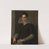 Portrait Of A Lady (1590 - 1600) by Alessandro Allori