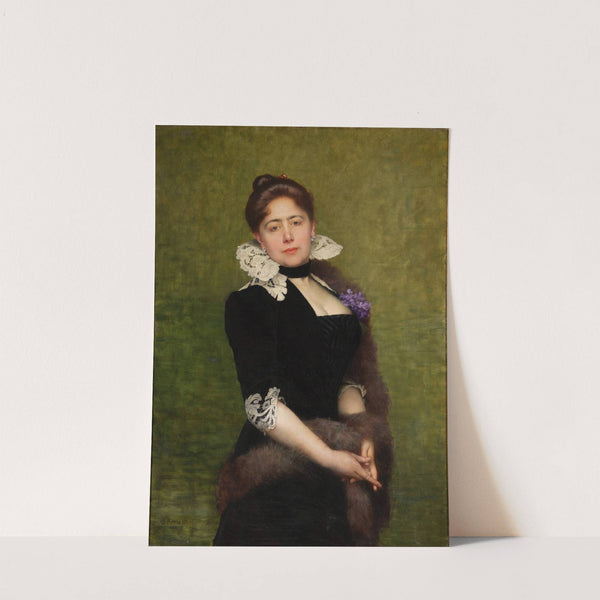 Portrait of a Lady by Jules Joseph Lefebvre