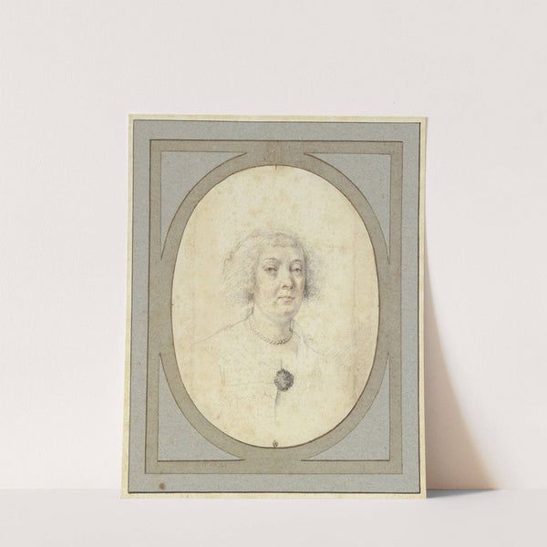 Portrait of a Lady by Claude Mellan