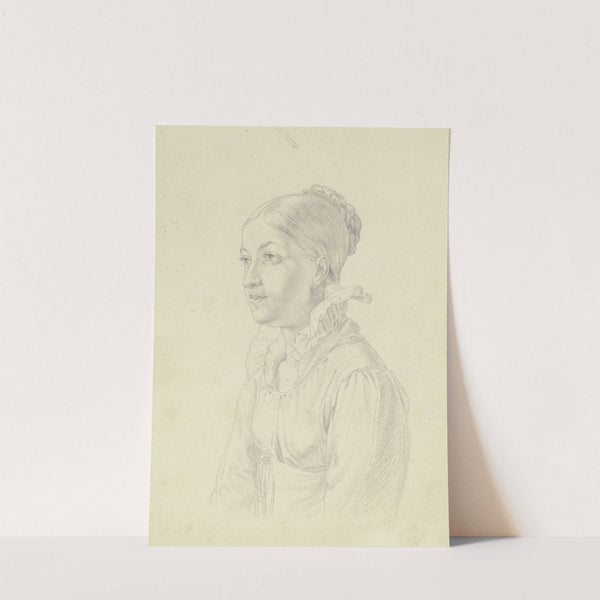 Portrait of a lady by Eugen Eduard Schäffer