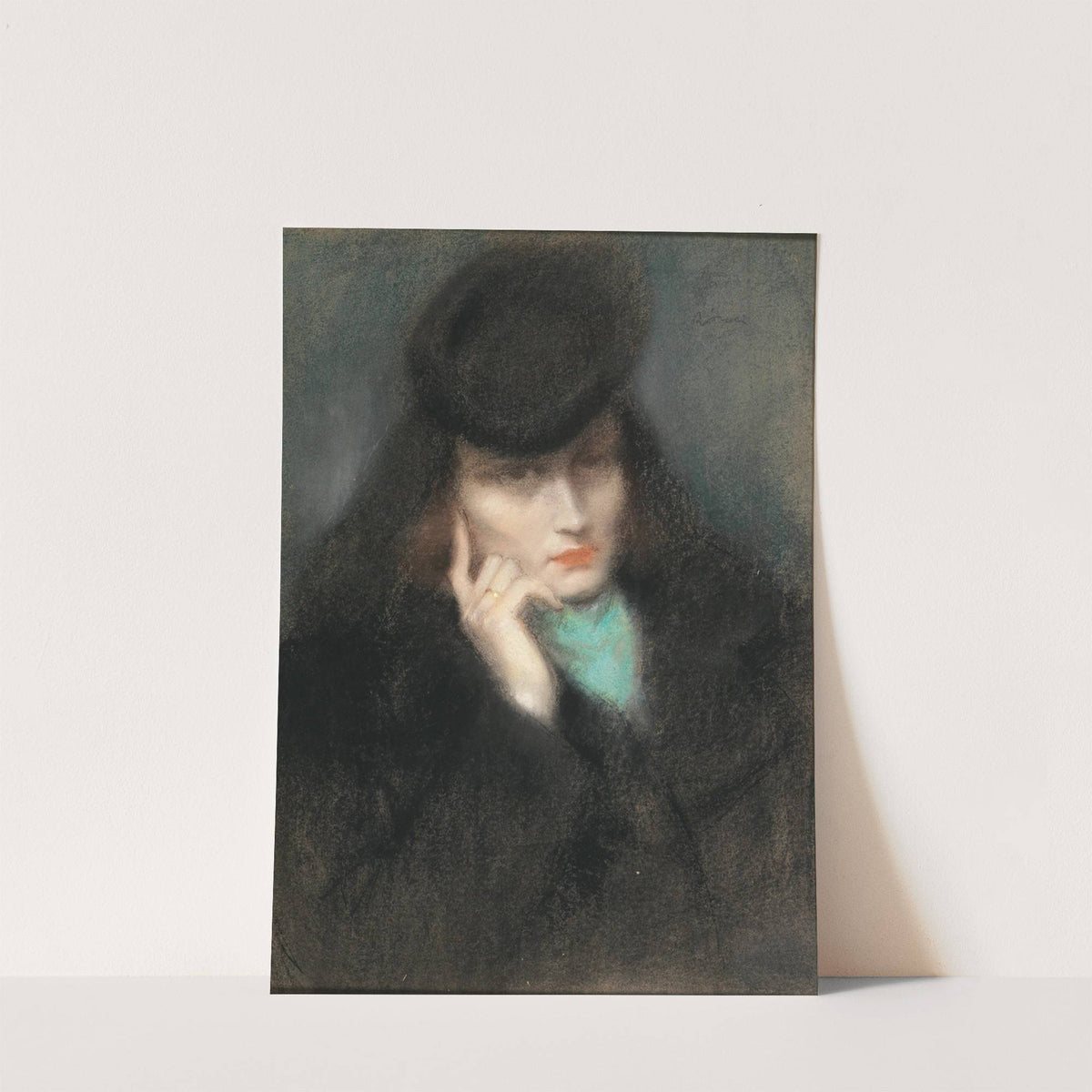 Portrait of a lady by József Rippl-Rónai