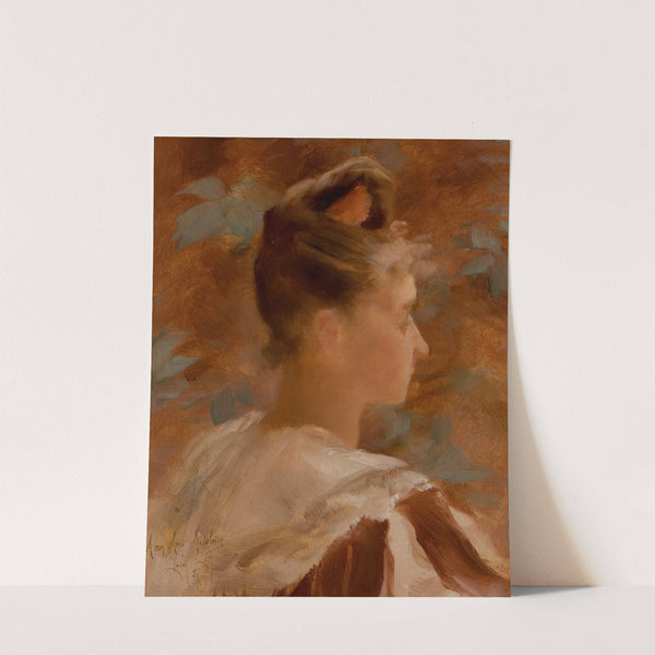 Portrait of a Lady (1887) by Lucien Lévy-Dhurmer