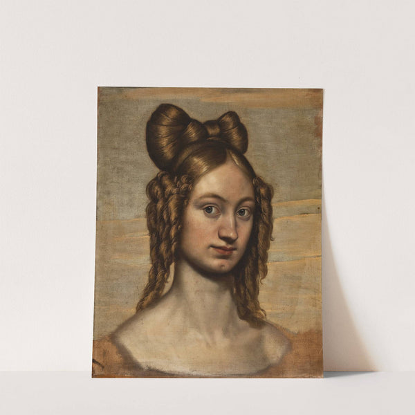 Portrait Of A Lady by Johan Ludvig Lund