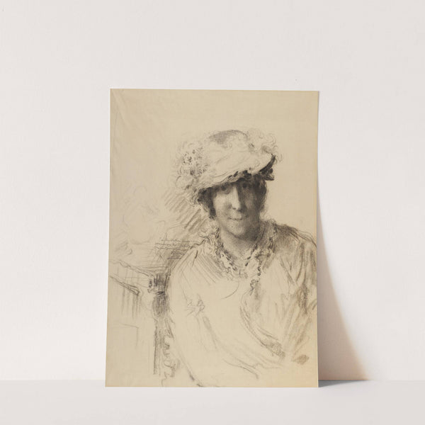 Portrait of a Lady by Charles Albert Waltner