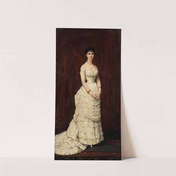 Portrait of a Lady (1888) by Jules-Émile Saintin