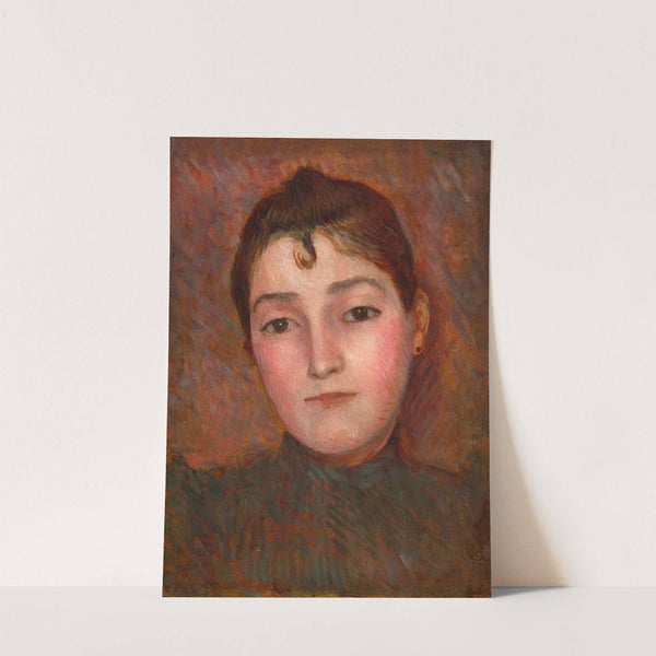 Portrait of a lady by Marie Bracquemond