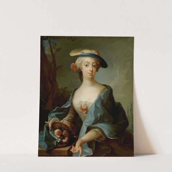 Portrait Of A Lady by Olof Arenius