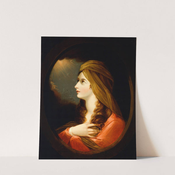 Portrait of a Lady (late 18th century) by Benjamin West