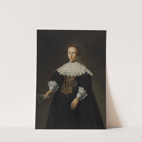 Portrait Of A Lady by Dirck Dircksz. van Santvoort