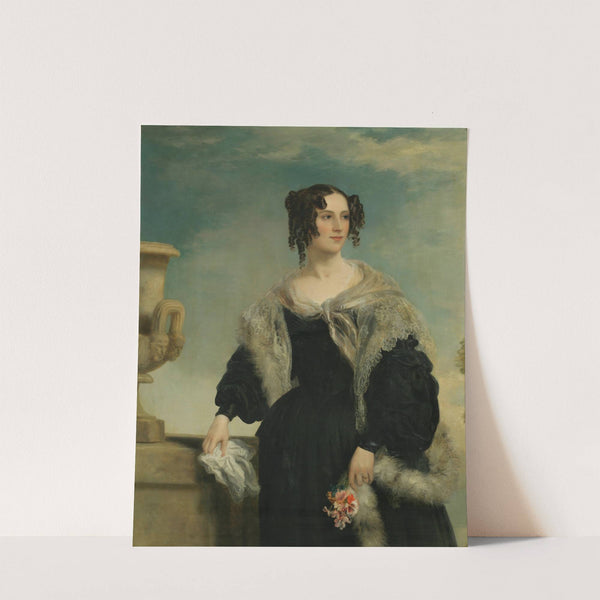 Portrait Of A Lady by Follower Of Franz Xaver Winterhalter