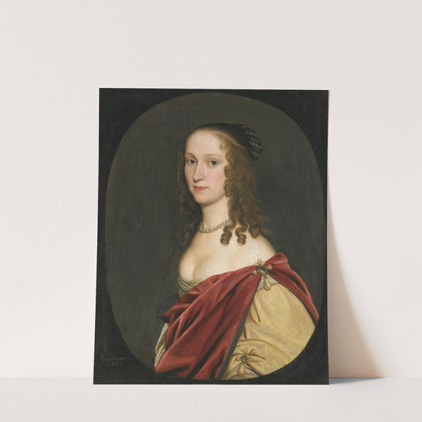 Portrait Of A Lady by Gerard van Honthorst